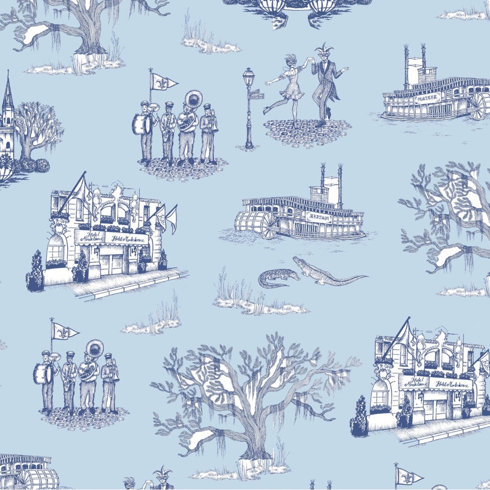 New Orleans Toile Fabric
